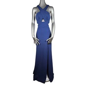 BCBGMaxAzria Blue Maxi Dress